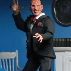 Budget ⭐ NECA Nightmare on Elm Street Part 3 Dream Warriors Tuxedo Freddy Krueger Clothed Action Figure 🥰 -US Horror Sales 2022 tuxedofreddy inset2