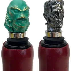 Wholesale 🥰 Universal Monsters The Creature From the Black Lagoon & Frankenstein's Monster Bottle Stopper Box Set ⌛
