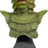 Coupon 🛒 Universal Monsters The Creature from the Black Lagoon 6-Inch Mini Bust 💯 -US Horror Sales 2022 universalmonsterscreaturebust