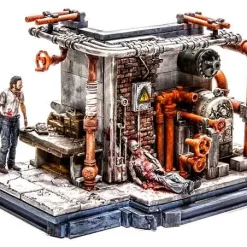 Outlet β€οΈ McFarlane Toys The Walking Dead Boiler Room Building Set #14558 π 7 Outlet β€οΈ McFarlane Toys The Walking Dead Boiler Room Building Set #14558 π -US Horror Sales 2022 walkdead14558 inset1