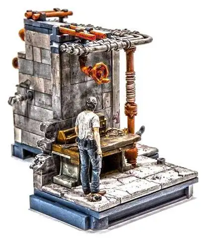 Outlet β€οΈ McFarlane Toys The Walking Dead Boiler Room Building Set #14558 π 6 Outlet β€οΈ McFarlane Toys The Walking Dead Boiler Room Building Set #14558 π - Image 4