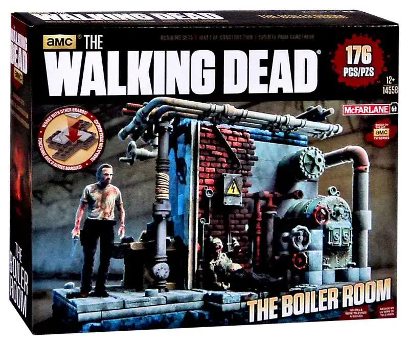 Outlet β€οΈ McFarlane Toys The Walking Dead Boiler Room Building Set #14558 π 3 Outlet β€οΈ McFarlane Toys The Walking Dead Boiler Room Building Set #14558 π