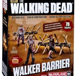 Best Sale 🛒 McFarlane Toys The Walking Dead Walker Barrier Building Set #14606 👏