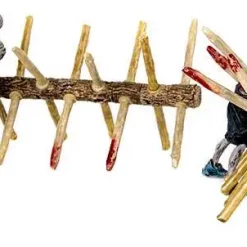 Best Sale 🛒 McFarlane Toys The Walking Dead Walker Barrier Building Set #14606 👏 -US Horror Sales 2022 walkdead14606 inset2