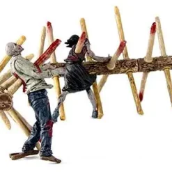 Best Sale 🛒 McFarlane Toys The Walking Dead Walker Barrier Building Set #14606 👏 -US Horror Sales 2022 walkdead14606 inset3