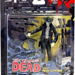 Coupon ⭐ McFarlane Toys The Walking Dead Comic Series 1 Officer Rick Grimes Exclusive Action Figure [Black & White Variant] 😀