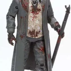 New 🔔 McFarlane Toys The Walking Dead Comic Ezekiel Exclusive Action Figure [Bloody Black & White] 😀 -US Horror Sales 2022 walkingdeadezk2 inset1