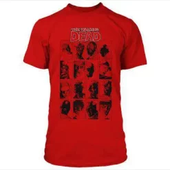 Deals 😍 The Walking Dead Comic Faces T-Shirt [Small] ✨