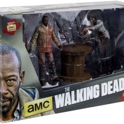 Buy 🧨 McFarlane Toys The Walking Dead AMC TV Morgan & Impaled Walker with Spike Trap Action Figure 2-Pack 😉