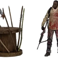 Buy 🧨 McFarlane Toys The Walking Dead AMC TV Morgan & Impaled Walker with Spike Trap Action Figure 2-Pack 😉 -US Horror Sales 2022 walkingdeadimpaledzombie inset2
