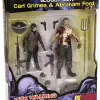 Flash Sale ⭐ McFarlane Toys The Walking Dead Comic Series 4 Carl Grimes & Abraham Ford Exclusive Action Figure 2-Pack [Bloody Black & White] 🎉 -US Horror Sales 2022 walkingdeadpreview2pack