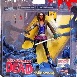 Best deal 🔥 McFarlane Toys The Walking Dead Comic Series 1 Michonne Action Figure [Damaged Package] 😍