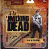 Promo 👏 McFarlane Toys The Walking Dead AMC TV Series 1 Deputy Rick Grimes Exclusive Action Figure [Bloody Black & White] 😍