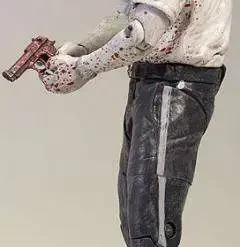 Promo 👏 McFarlane Toys The Walking Dead AMC TV Series 1 Deputy Rick Grimes Exclusive Action Figure [Bloody Black & White] 😍 -US Horror Sales 2022 walkingdeadtvrickexclusive inset3