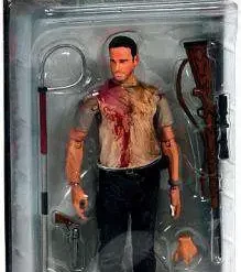 Buy 👍 McFarlane Toys The Walking Dead AMC TV Series 4 Deputy Rick Grimes Exclusive Action Figure [Bloody] ⌛