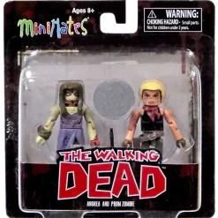 Buy ✔️ The Walking Dead Comic Minimates Series 7 Andrea and Prom Zombie Exclusive Minifigure 2-Pack 🎁