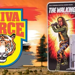 Cheapest 🔔 McFarlane Toys The Walking Dead Shiva Force Michonne Action Figure ⌛ -US Horror Sales 2022 wdsfmichonne inset2